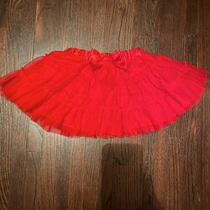 Christmas and Easter Toddler Tutu skirts 1 RED and 1 PINK